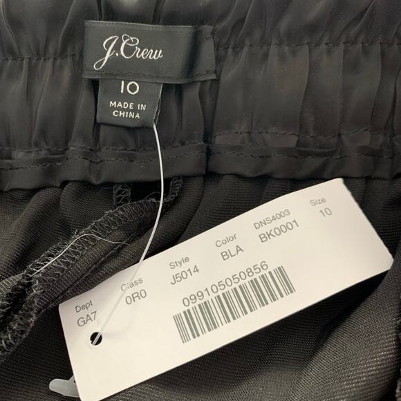 NWT J. Crew Easy Pull On Velvet Pants Size 10 - Picture 7 of 8